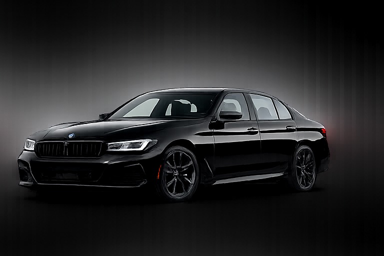 Black sedan